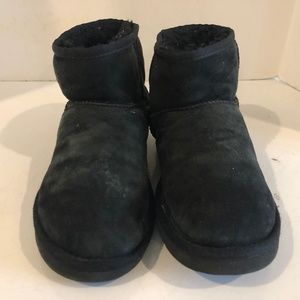 UGG Australia Classic Mini Boots Black Size 7